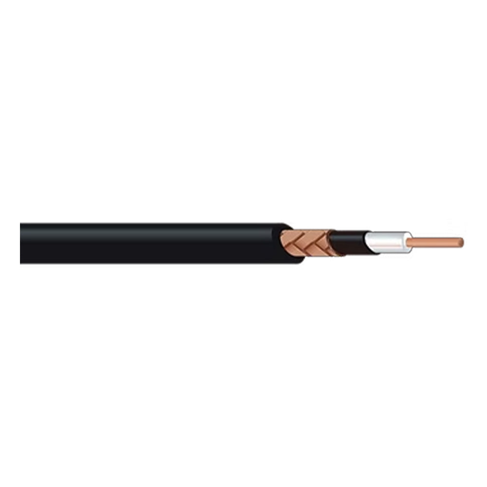 Canare GS-6 - Bulk Guitar / Instrument Cable (Black Jacket / 100 Meter Spool)