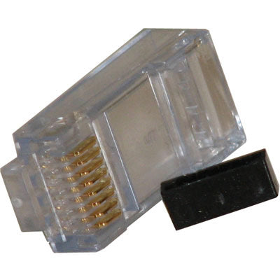 Emerson 32-6198UL CAT6 RJ45 Connector for Round Unshielded Cables