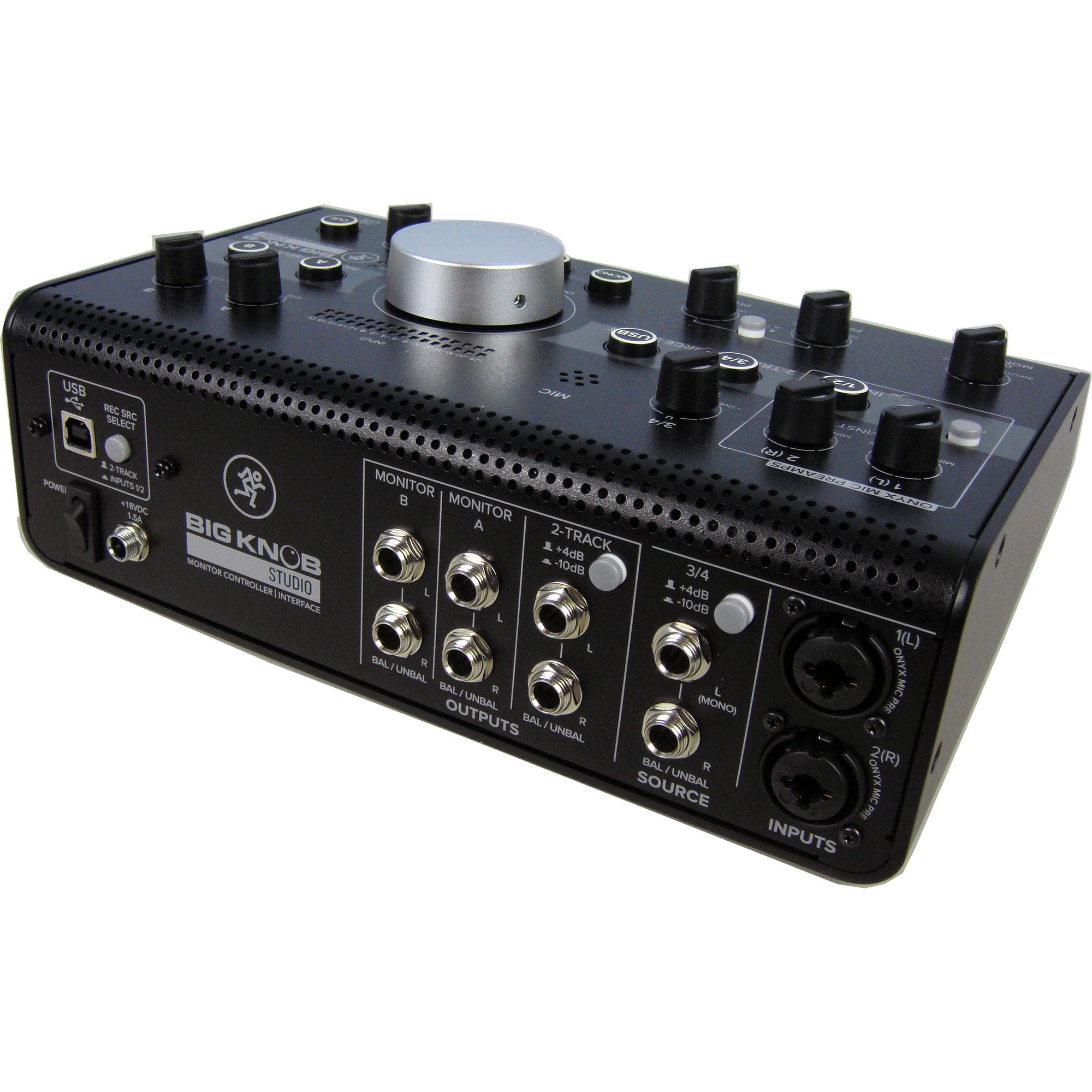 Mackie Big Knob Studio - 3x2 Monitor Controller and USB Audio Interface - B-Stock