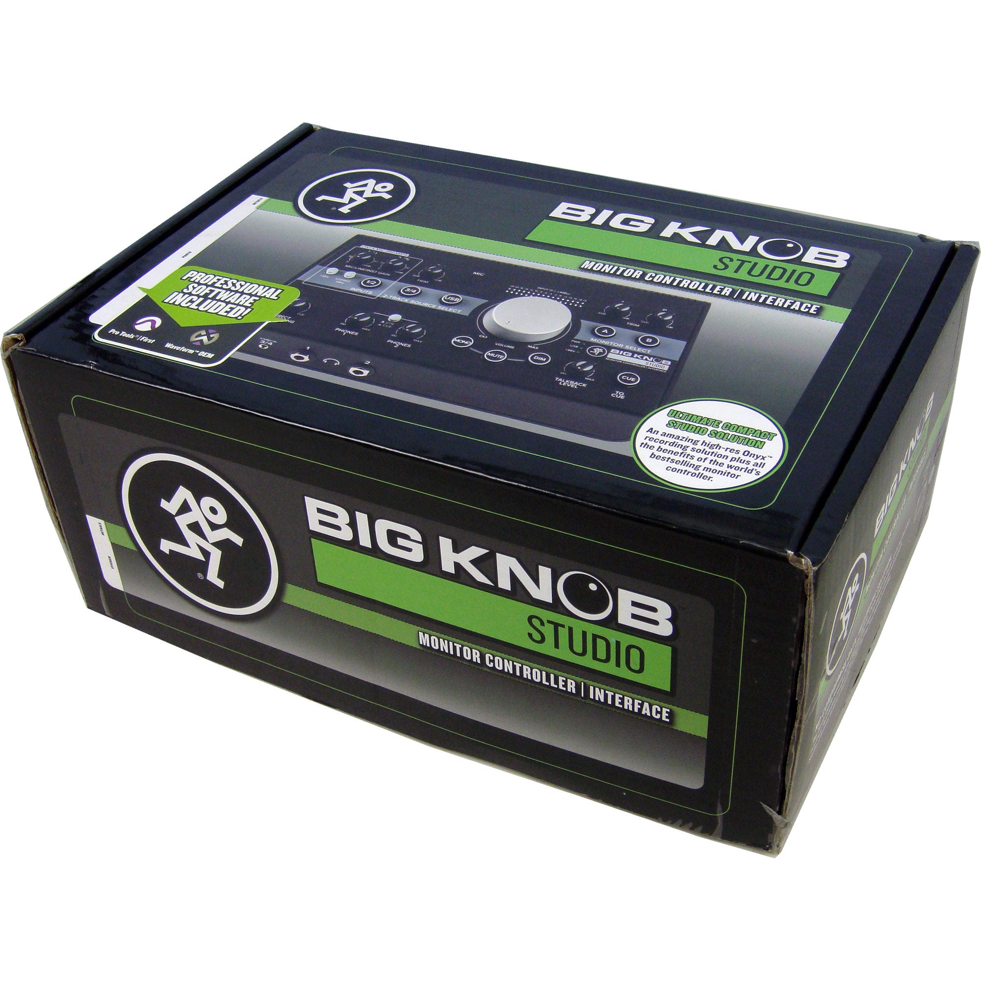 Mackie Big Knob Studio - 3x2 Monitor Controller and USB Audio Interface - B-Stock