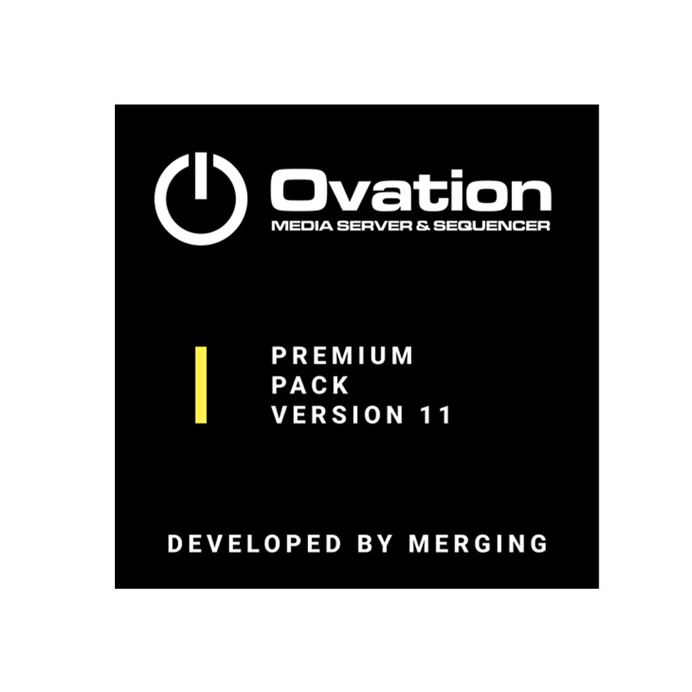 Merging Technologies Ovation Premium - Media Server and Sequencer Software (Windows)