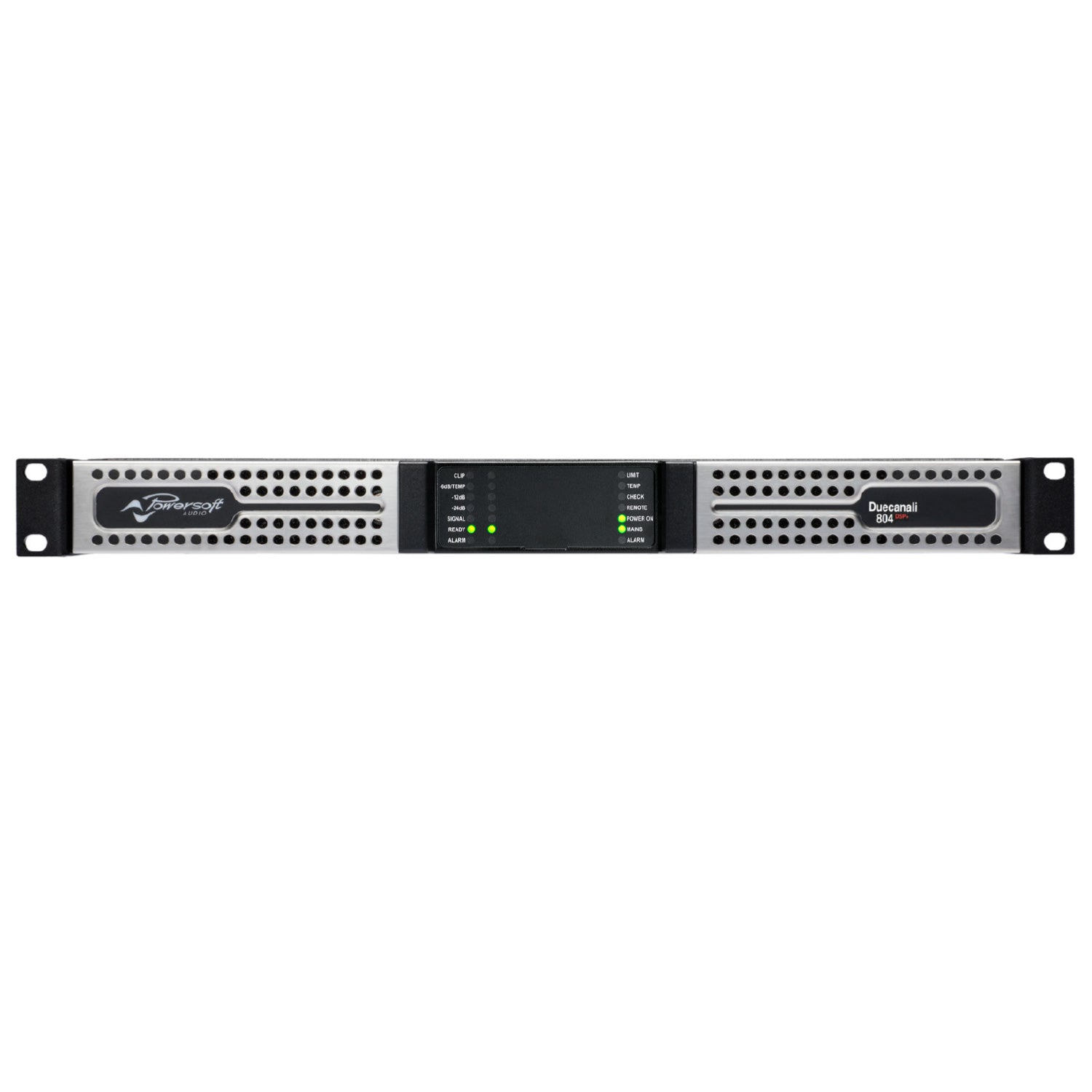 Powersoft Duecanali 804 DSP Plus - 2-Channel Install Power Amplifier with DSP and AES67