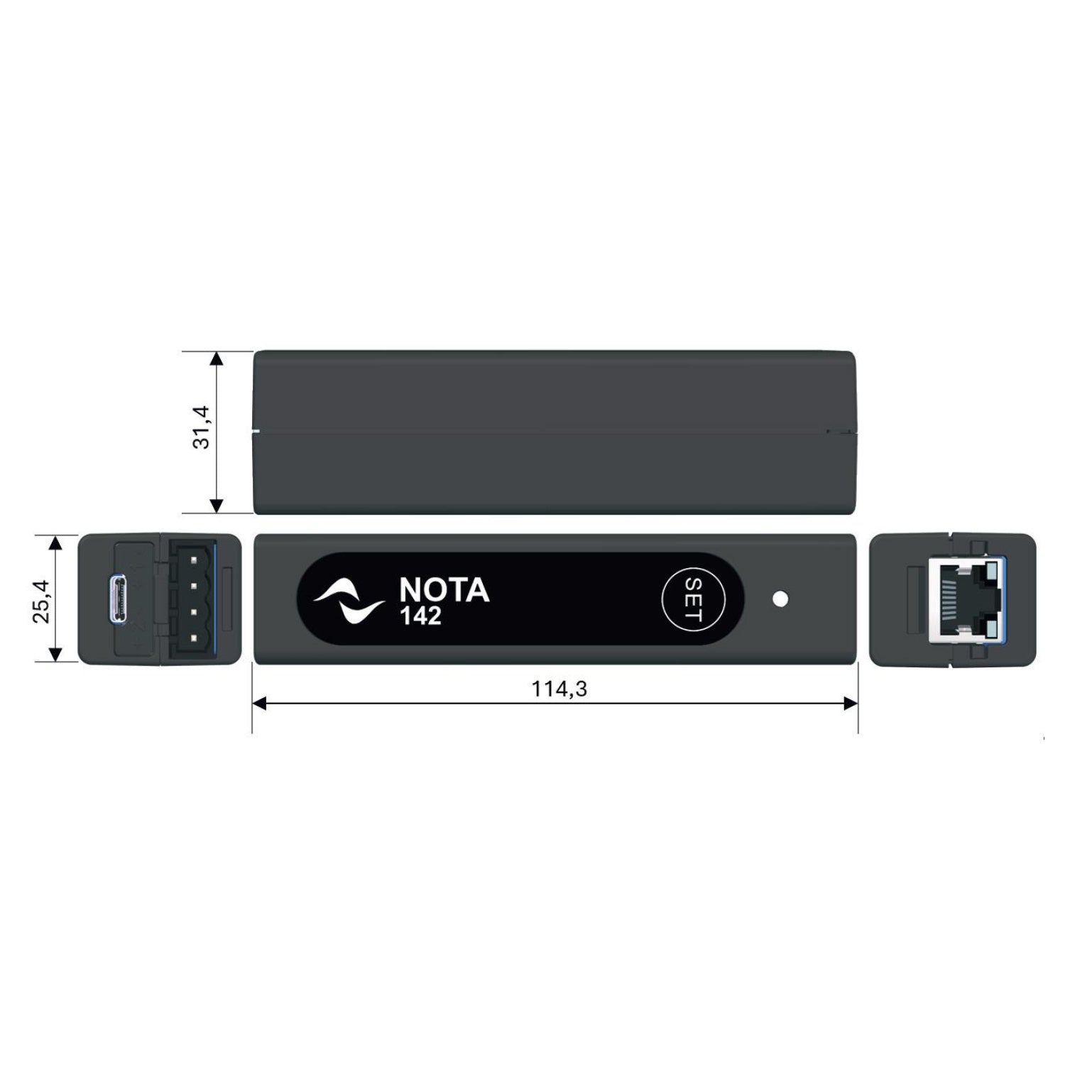 Powersoft NOTA 142 - Compact PoE-Powered Install Amplifier