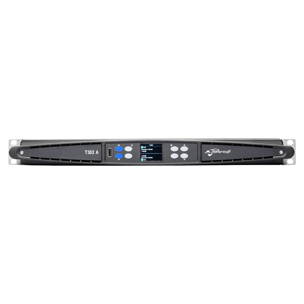 Powersoft T302 A - 3000W / 2-Channel High-Performance Amplifier with DSP