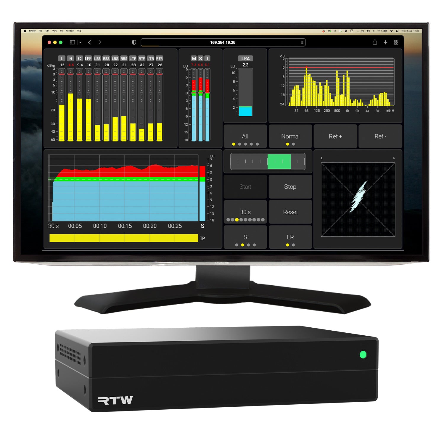 RTW SW23032 - Network Display Option for TMxCore (Additional Screen 3)