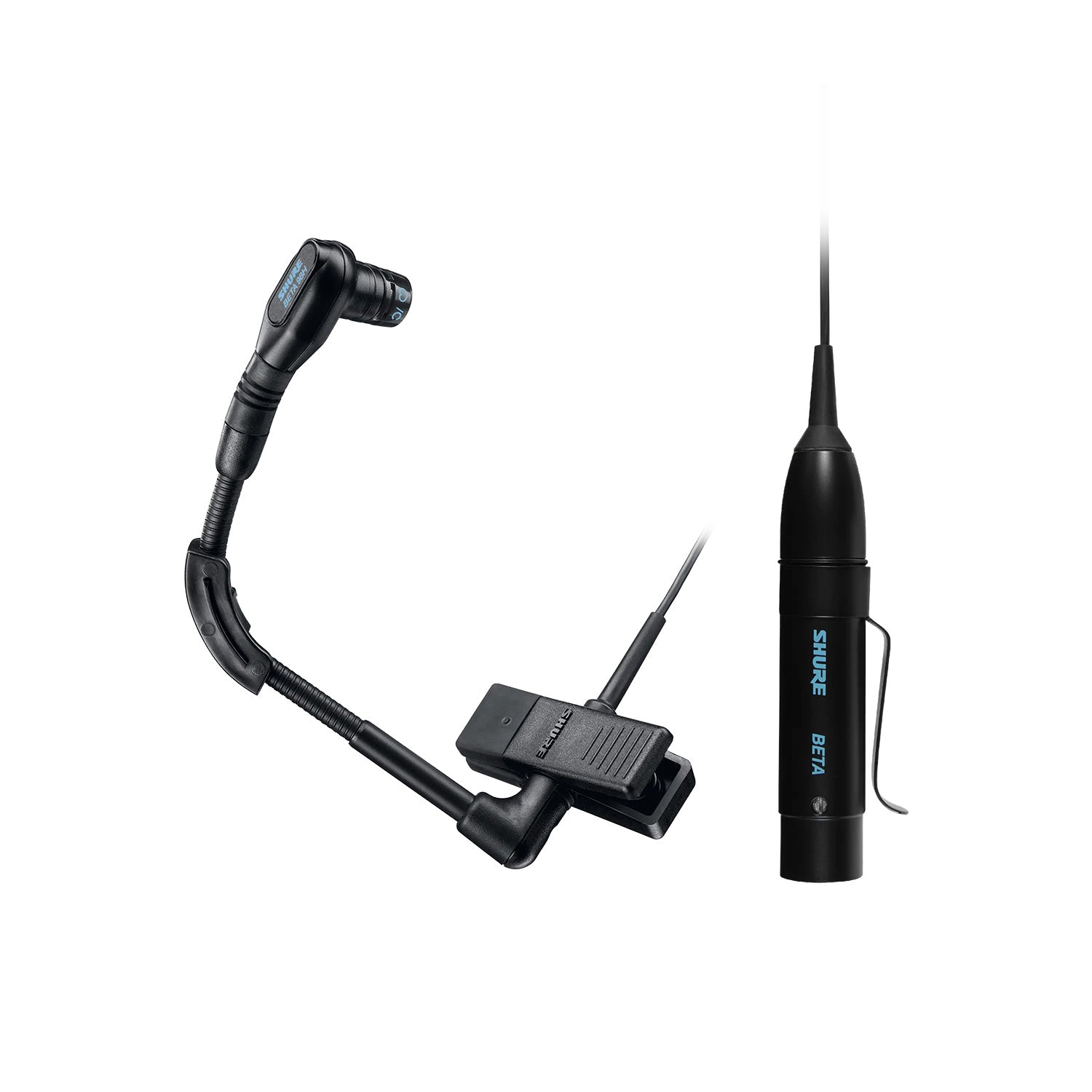 Shure BETA98H/C Super-Cardioid Clip-On Condenser Instrument Microphone
