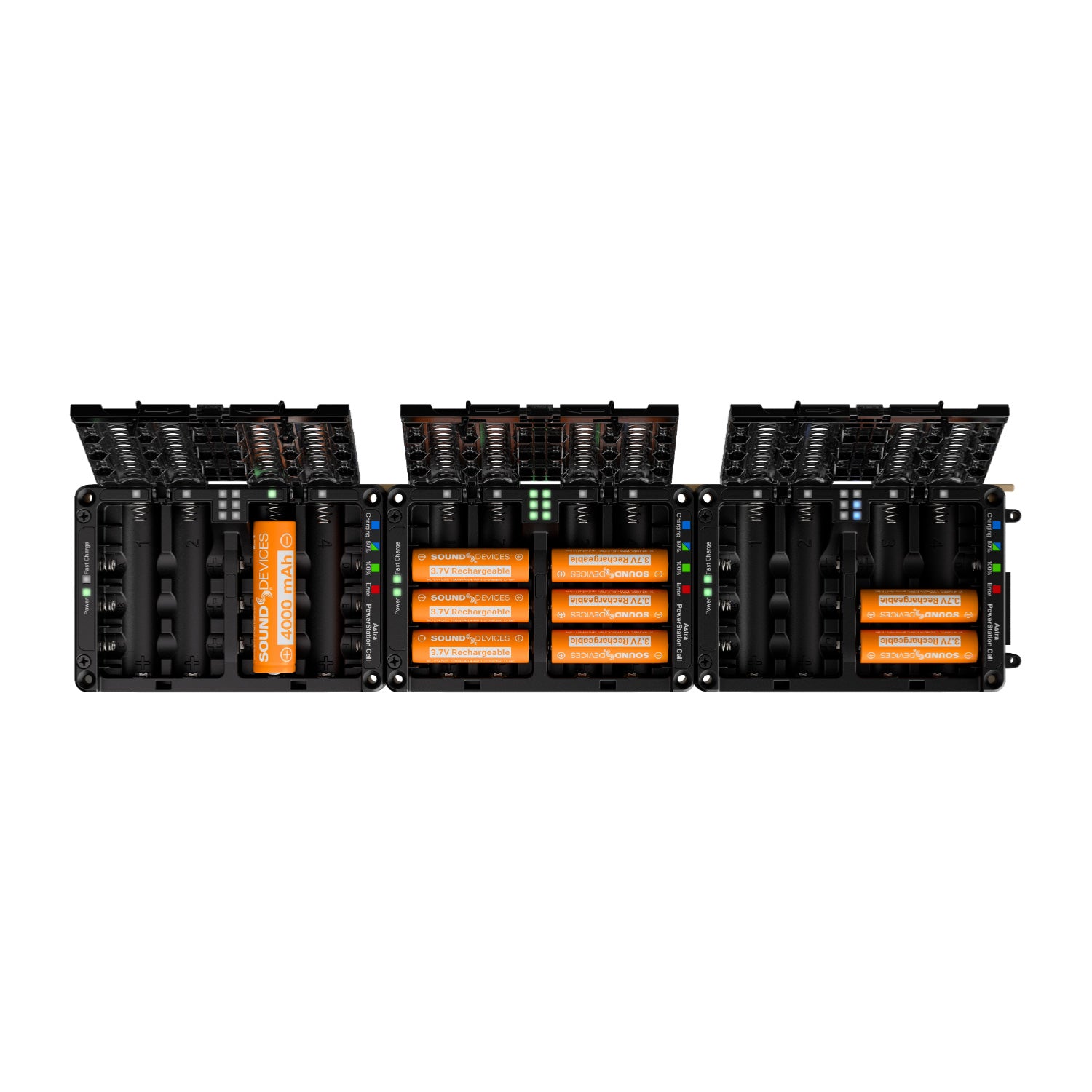 Sound Devices Astral PowerStation Bundle Triple - Multi-Battery Charger Kit for Astral Series
