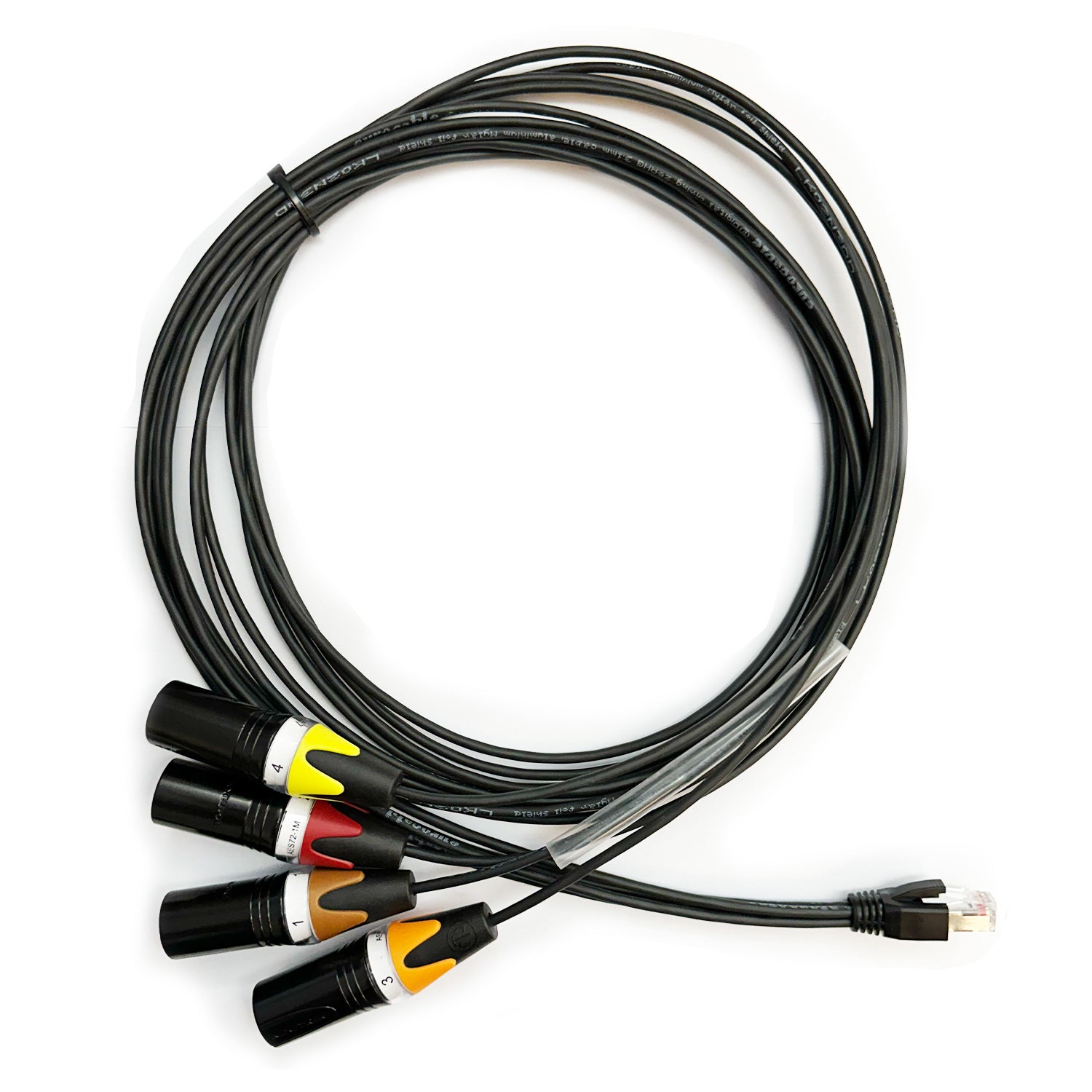 Sound Devices WRO CAT4XLR3B6 - RJ45 to XLR Adapter for Astral Wireless Receivers (6 Foot)