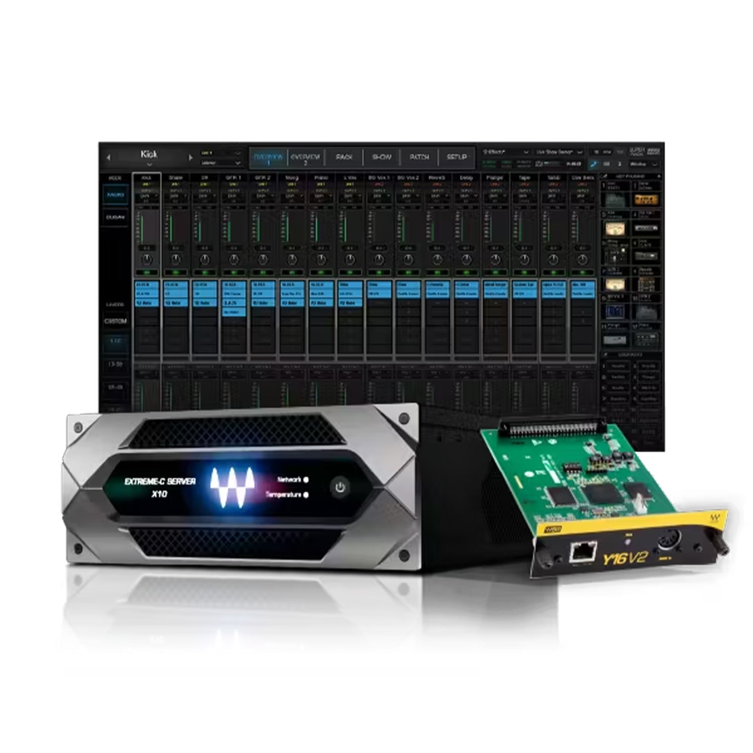 Waves Server One-C Combo for Yamaha Consoles