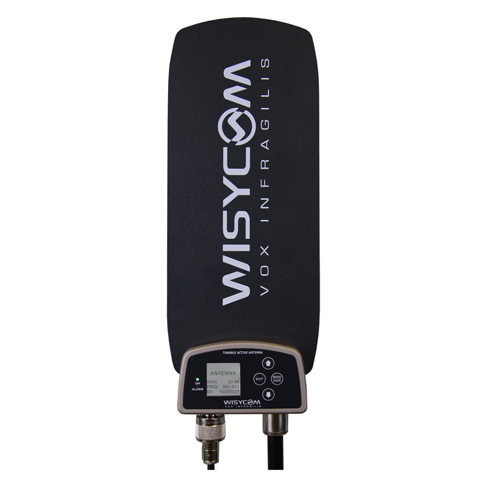 Wisycom ADFA-N-F2 - Wideband Omnidirectional Active Antenna with Remote Controlled Filters