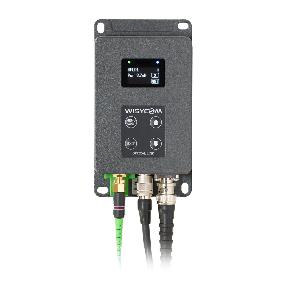 Wisycom BFLT1-B-SC-BT2 - Portable RF Over Fiber Transmitter