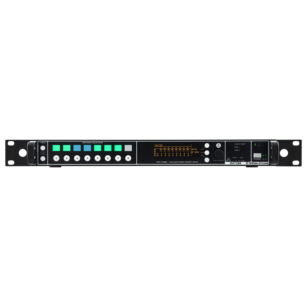 Wisycom MAT288-X1 - Diversity Wideband Programmable Matrix Combiner
