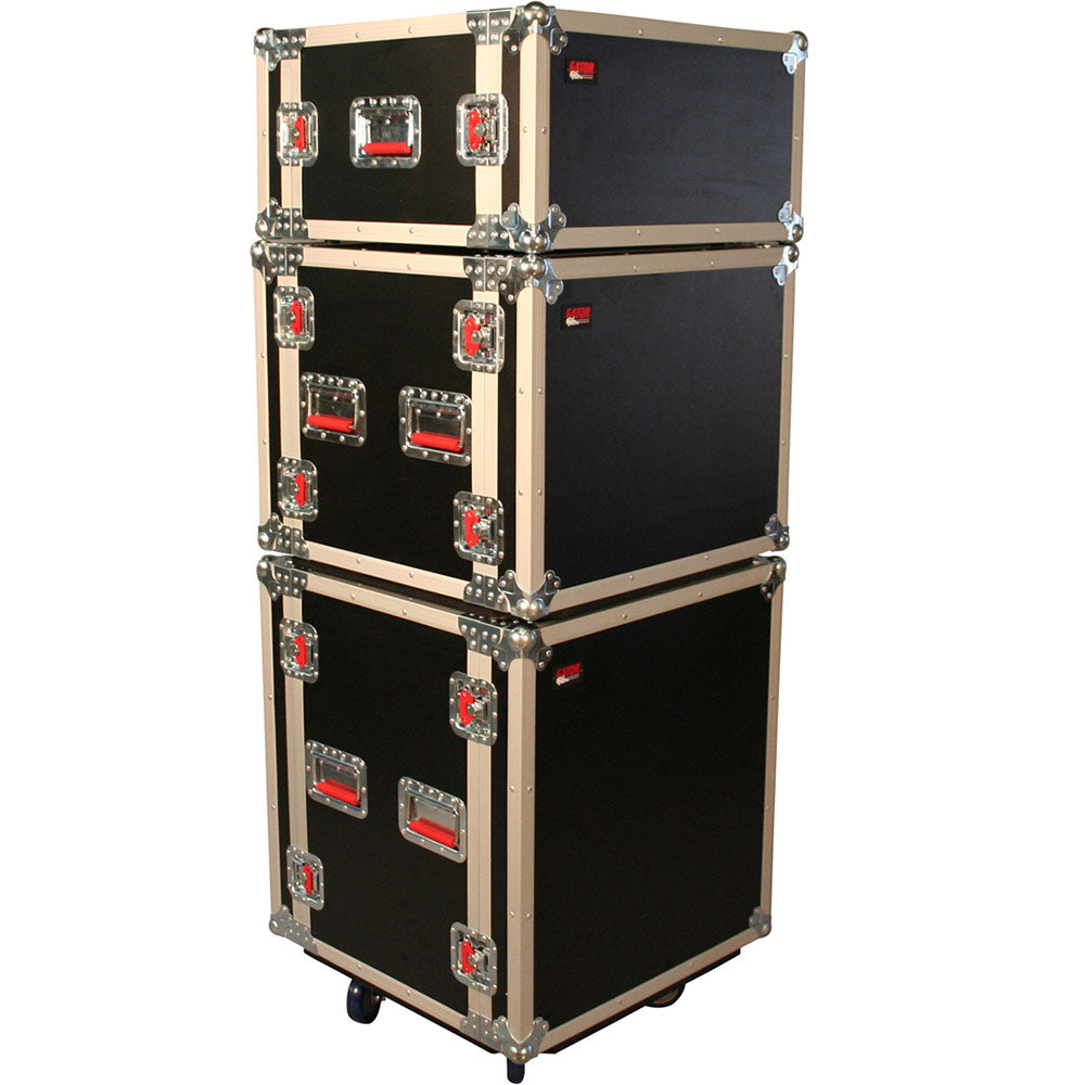 Gator G-TOUR SHK8 CAS ATA 8 Space Shock Rack Road Case wih Casters