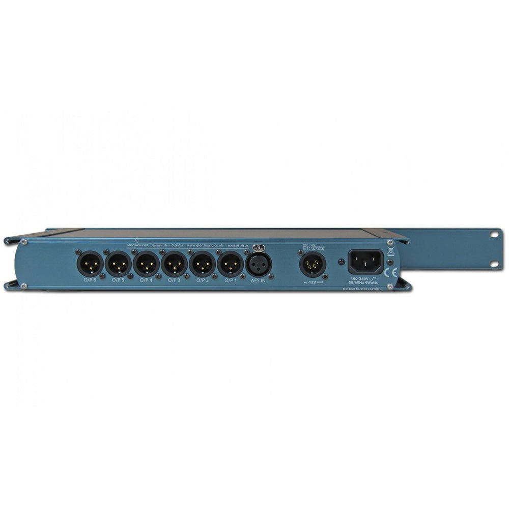 Glensound Signature DDA 1:6 1 Input / 6 Output AES Distribution Amplifier