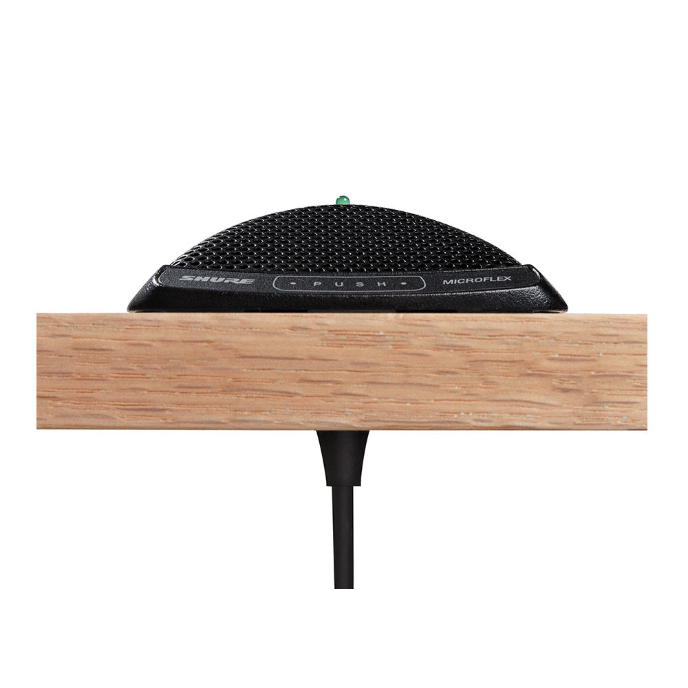 Shure MX392BE/O MicroFlex Condenser Boundary Microphone (Omnidirectional/Bottom Exit)