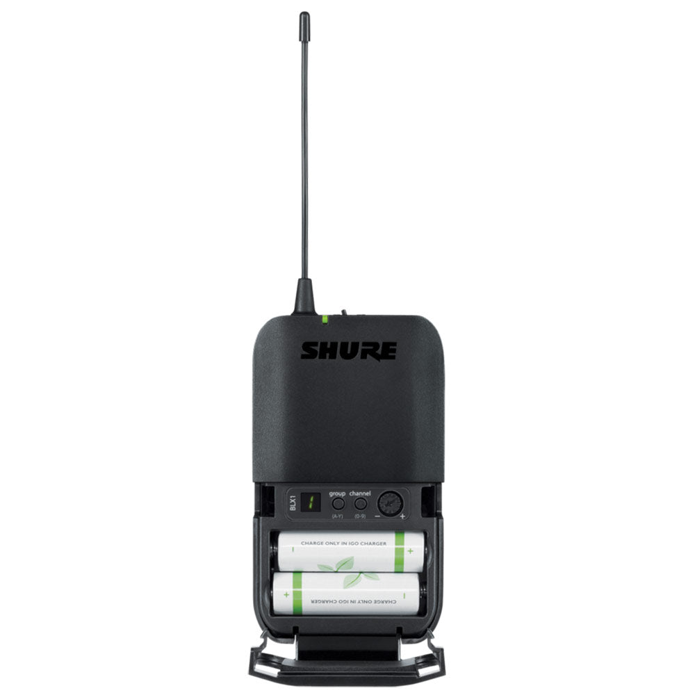 Shure BLX14R/B98 Wind Instrument Wireless System (H11 Band - 572-596 MHz)