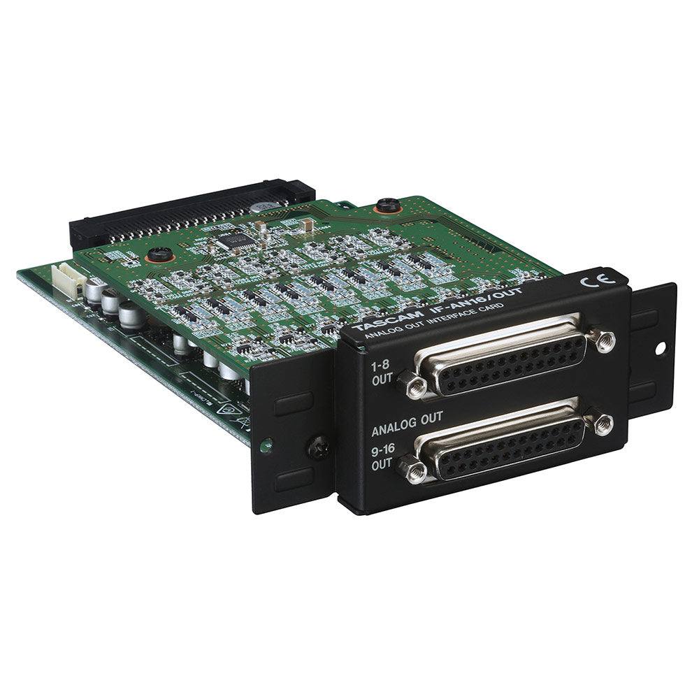 Tascam IF-AN16/OUT 16-Channel Analog Output Card for DA-6400 Recorder