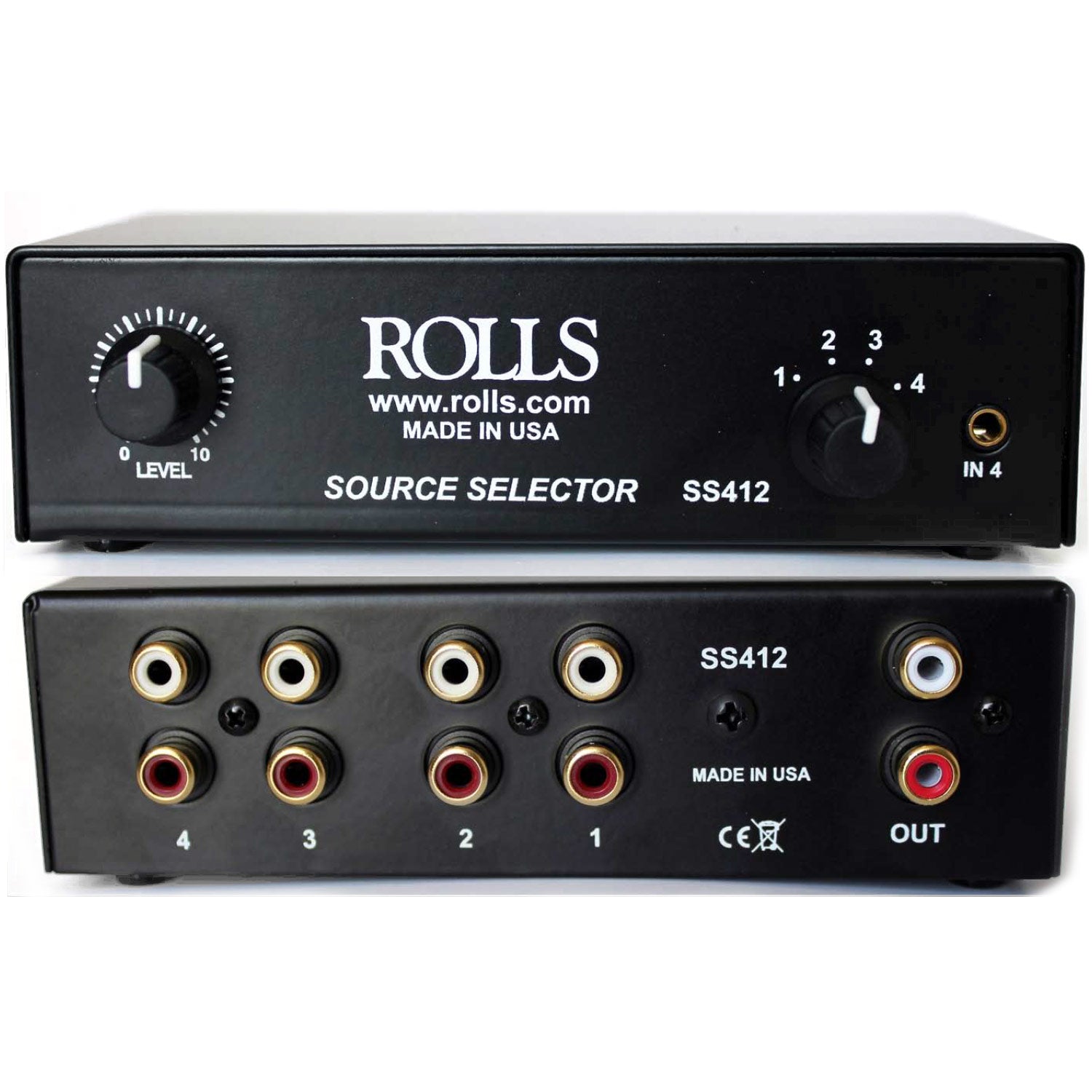 Rolls SS412 Audio Source Selector
