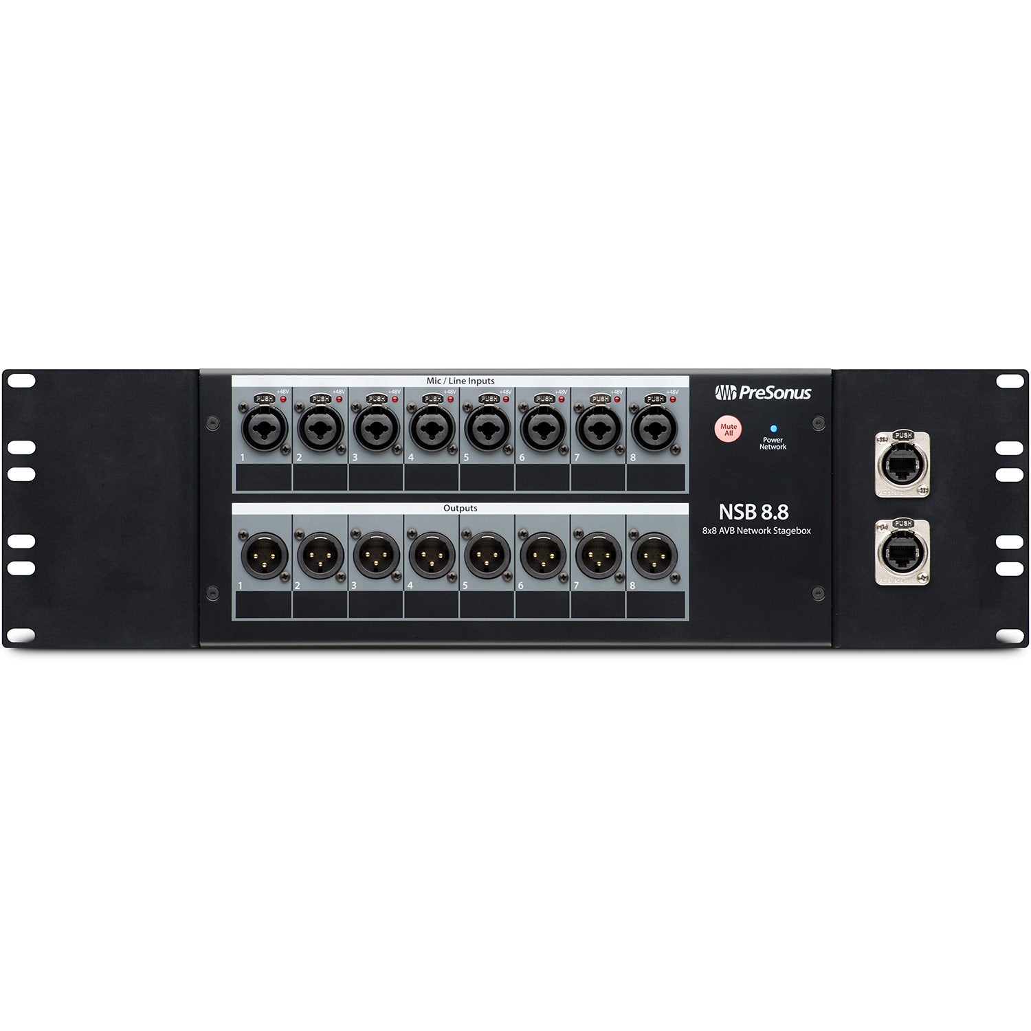 PreSonus NSB 8.8 - 8-Input/8-Output AVB-Networked Stage Box