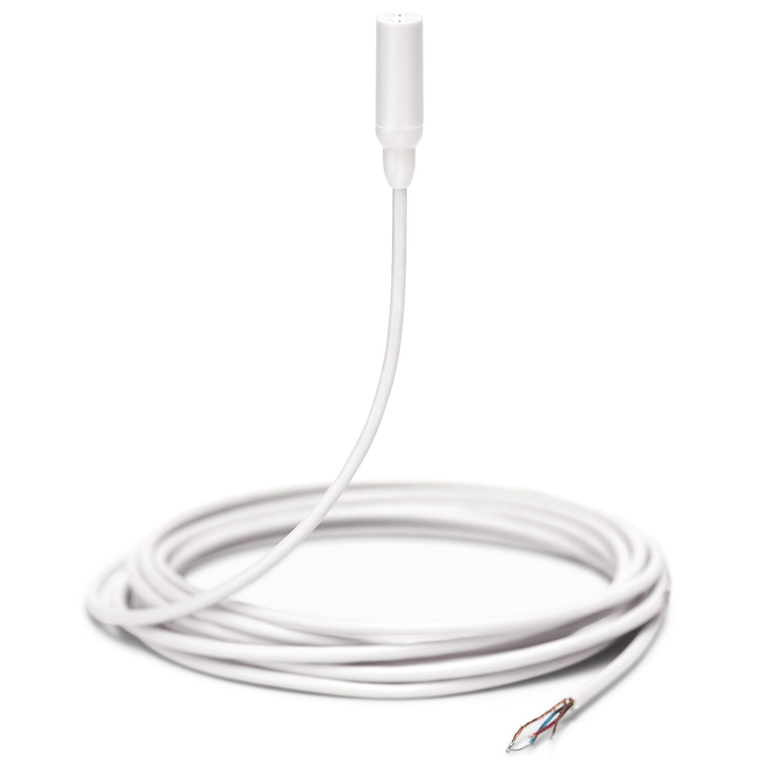 Shure TwinPlex TL48W/O-NC-A Subminiature Lavalier Microphone (Tailored, No Conn, White)