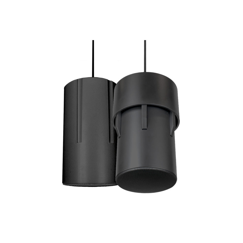 Soundtube DS31-EZ-CS-BK - Cylindrical Sleeve Hanging Loudspeaker (Black)