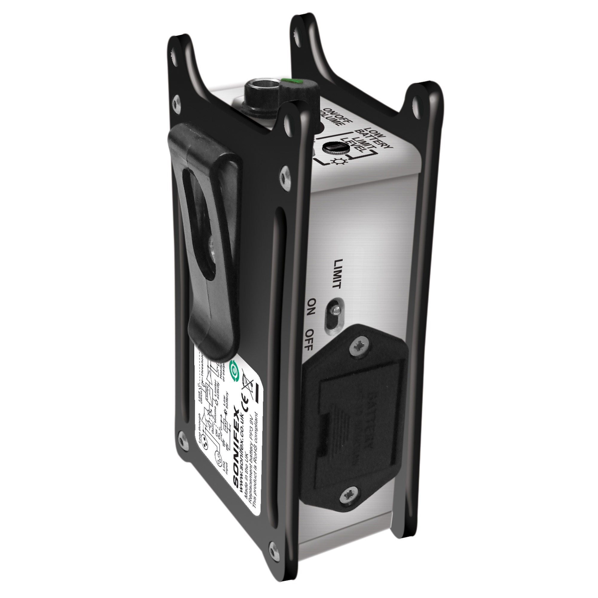 Sonifex CM-BHA Belt Pack Headphone Amplifier with Limiter & Loudspeaker