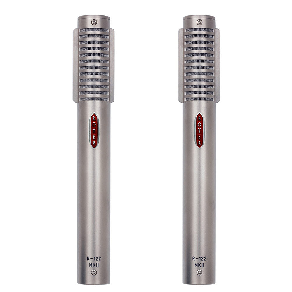 Royer R-122MKII-MP Matched Pair of R-122 MKII Ribbon Microphones
