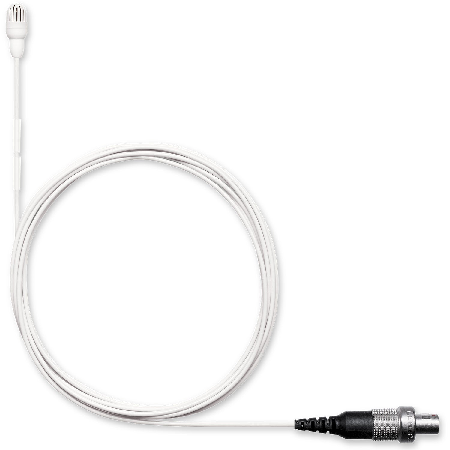 Shure TwinPlex TL45W/O-LEMO Subminiature Lavalier Microphone (Low Sens, Lemo, White)