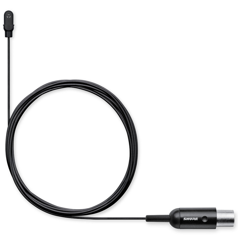 Shure DL4 DuraPlex Series Lavalier Microphone (Black / MQTG)