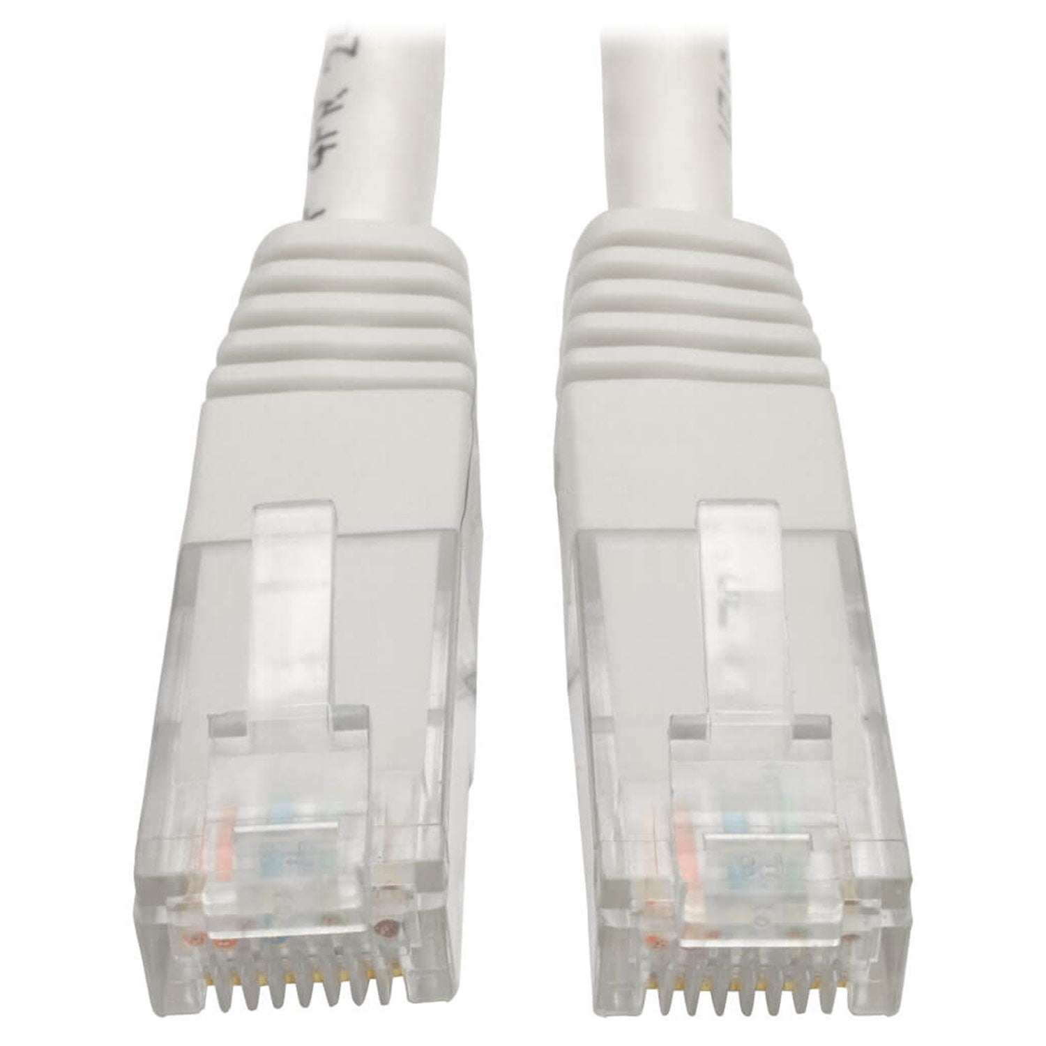 Tripp Lite N200-002-WH - Premium Cat5/5e/6 Gigabit Molded Patch Cable, RJ45 M/M 550MHZ White 2 Feet