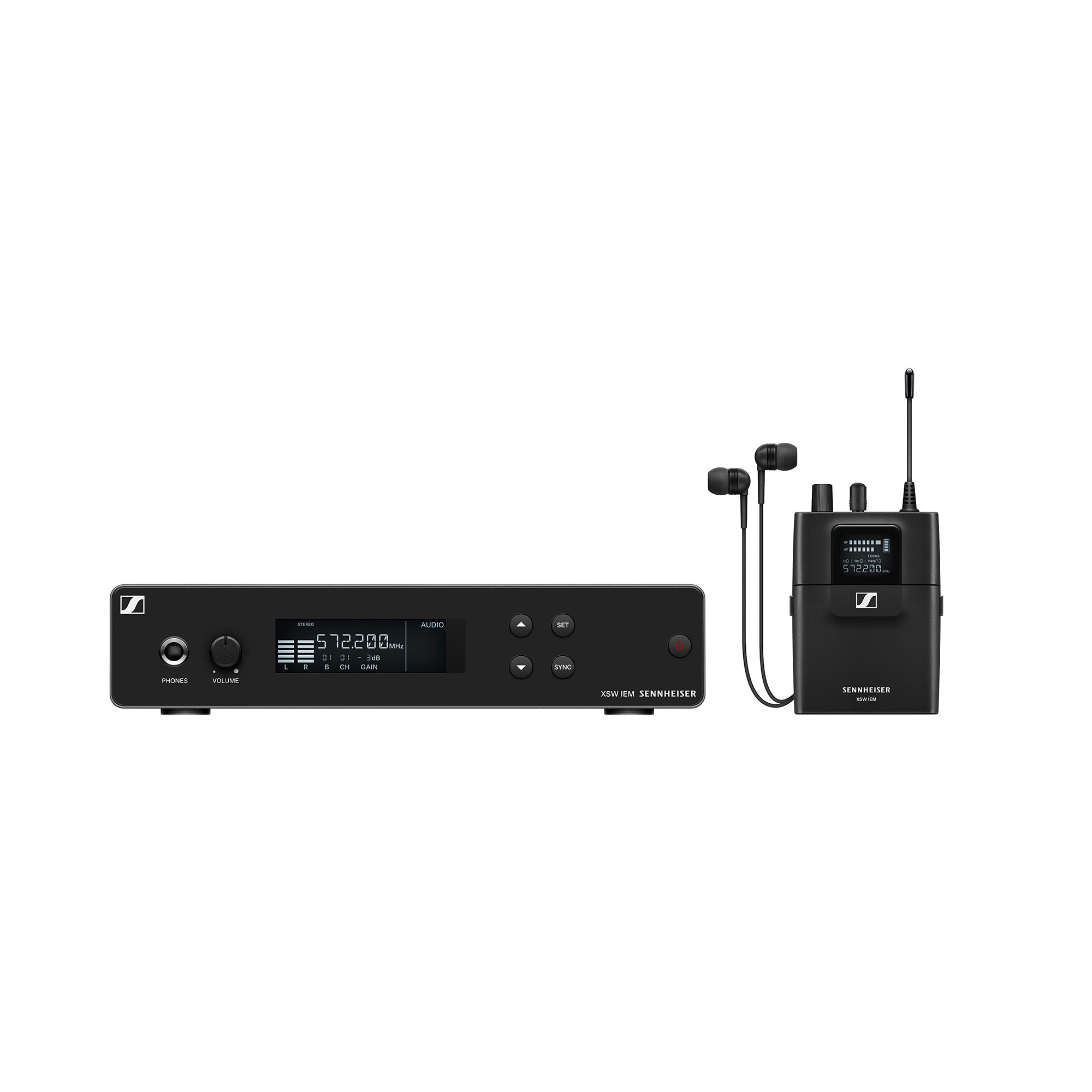 Sennheiser XSW IEM SET - Wireless In-Ear Monitor System (B Band / 572-596 MHz)