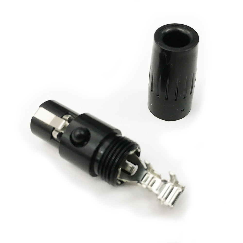 Switchcraft TA5FLBX Tini-QG Mini 5-Pin TA5F Connector (Black)