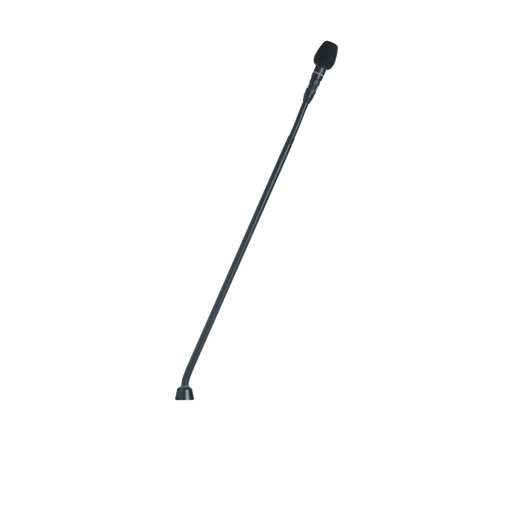 Shure MX415RLP/C - MicroFlex 15-Inch Microphone Gooseneck with Red LED Ring (Surface Mount Preamp / Cardioid Capsule)