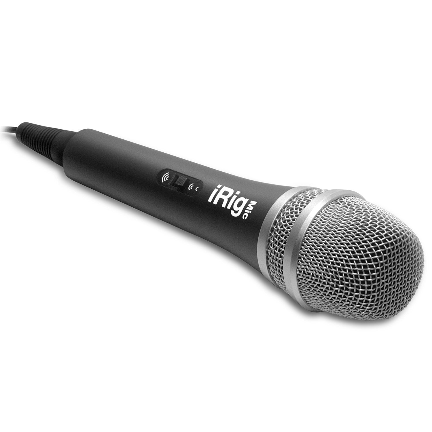 IK Multimedia iRig Mic - Handheld Condenser Microphone for Smartphones or Tablets