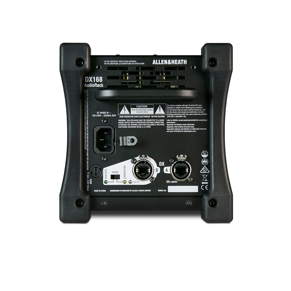 Allen and Heath DX168 - 16x8 Stage Box for dLive or Avantis Series