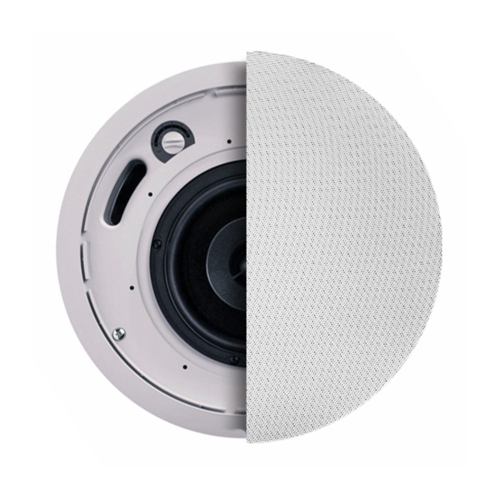 Soundtube CM82-BGM-II-WH - Two-Way 8-Inch In-Ceiling Loudspeaker (White)