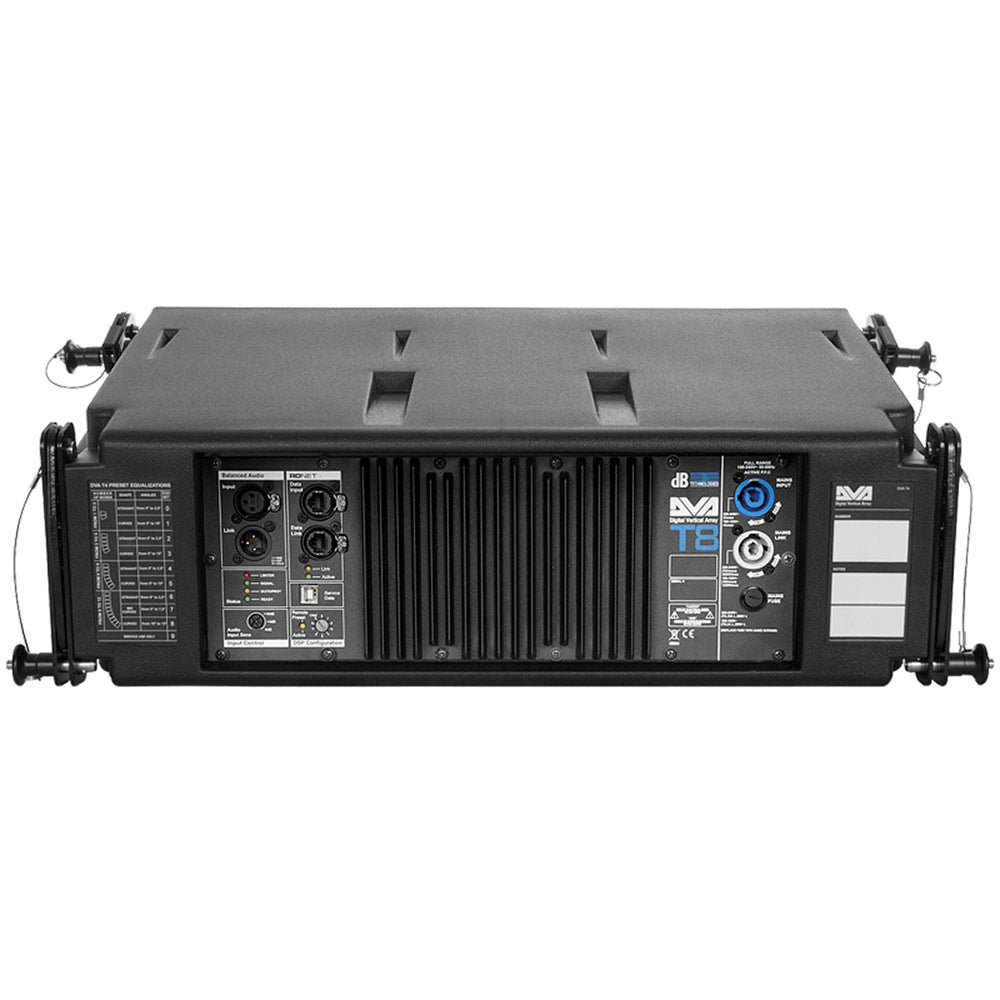 dBTechnologies DVA T8 - 3 Way Active Line Array Module (Black)