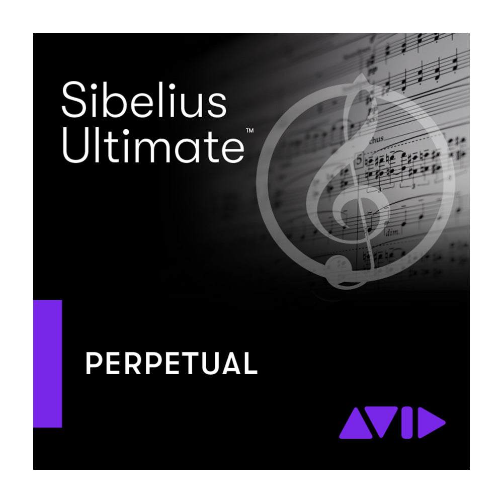 Avid Sibelius Ultimate - Music Notation Software (Perpetual License)