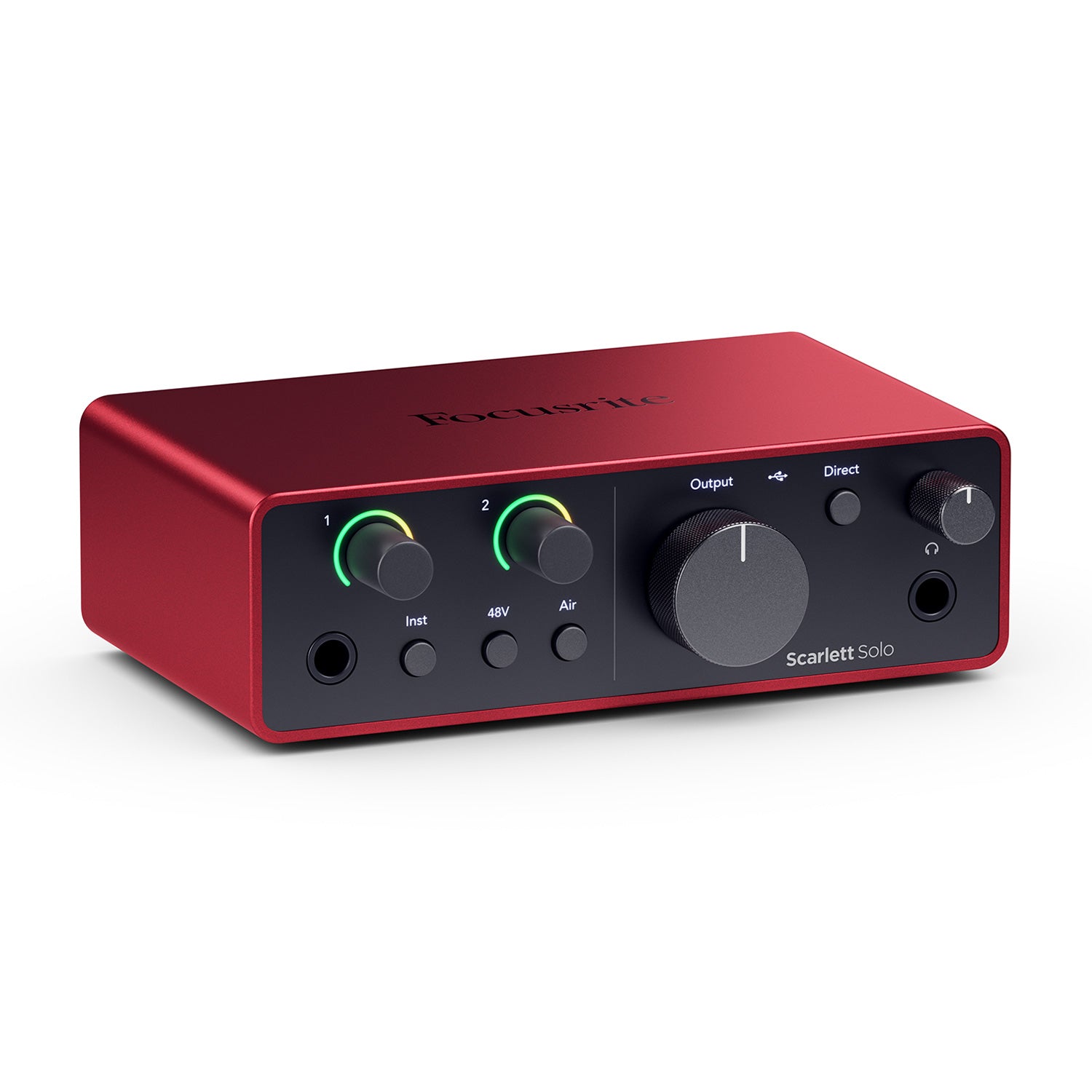 Focusrite Scarlett Solo 4th Generation - 2-In 2-Out USB Audio Interface