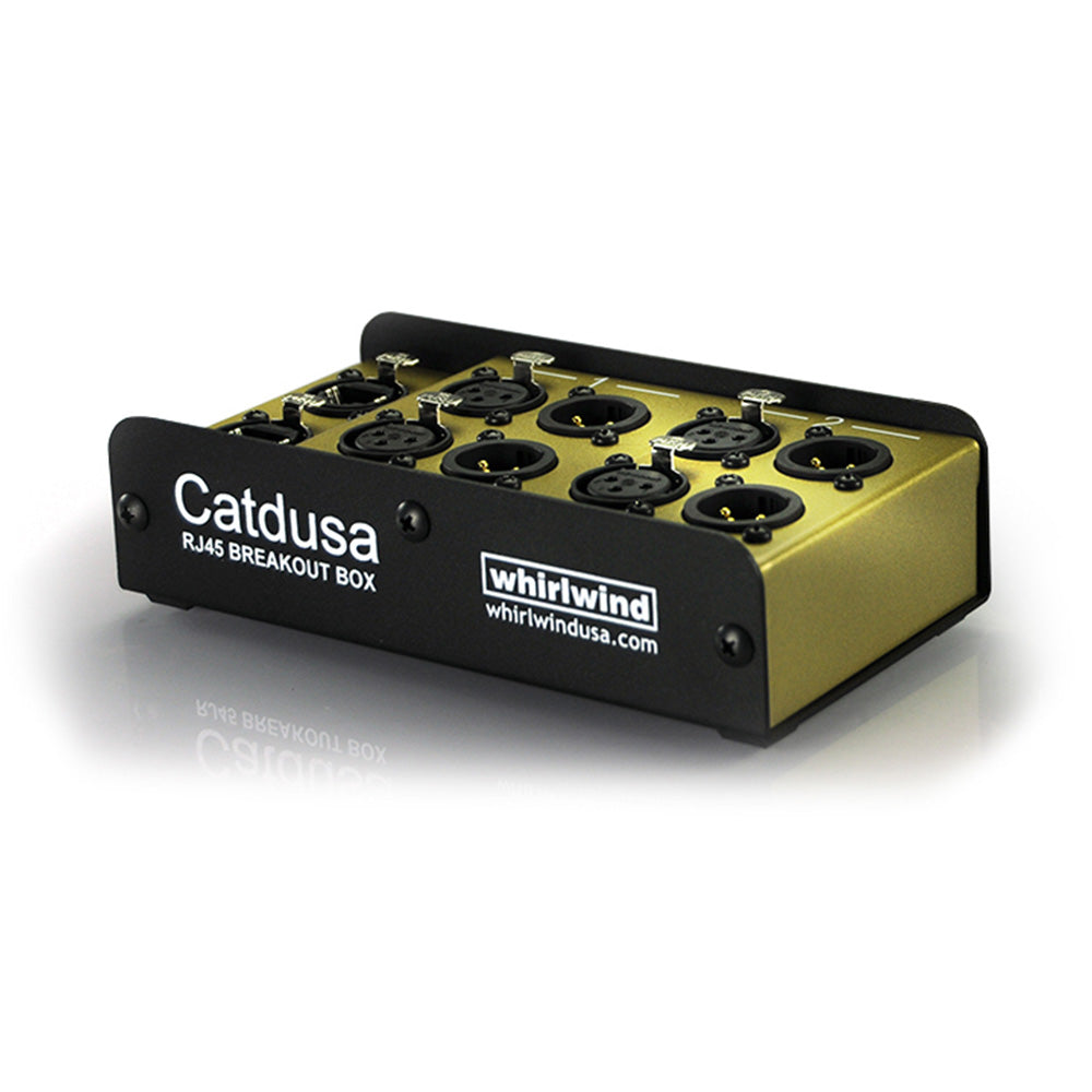 Whirlwind Catdusa - 4-Channel Audio Over Cat5 Extender