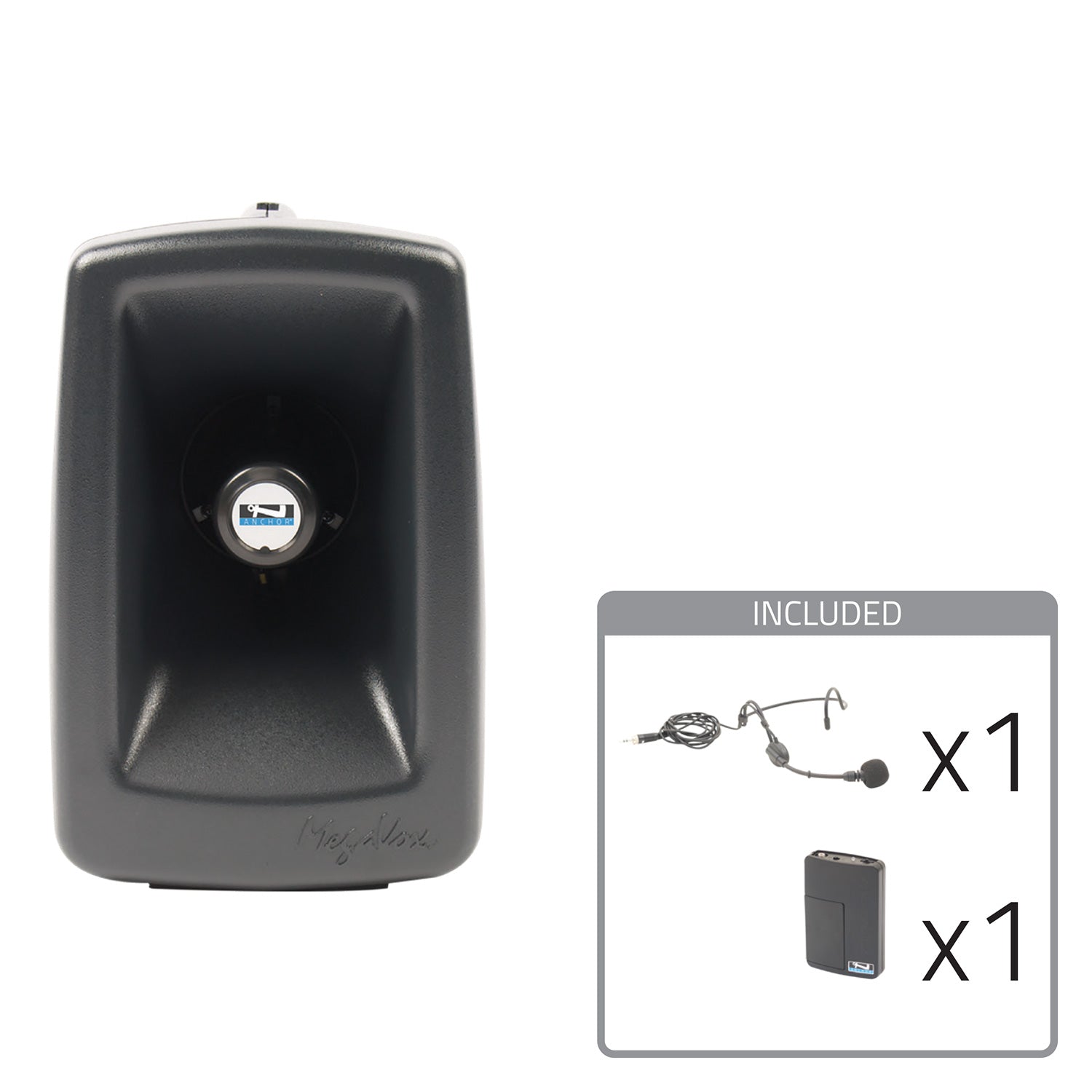 Anchor Audio Megavox 2 System 1 - Portable Speaker Package with Wireless Headset Microphone