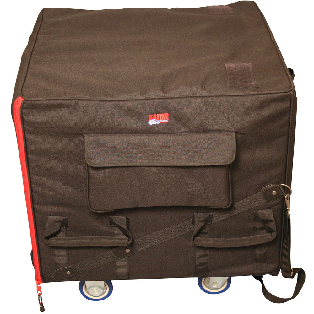 Gator G-SUB2225-24BAG Rolling Subwoofer Nylon Bag with Built in Casters