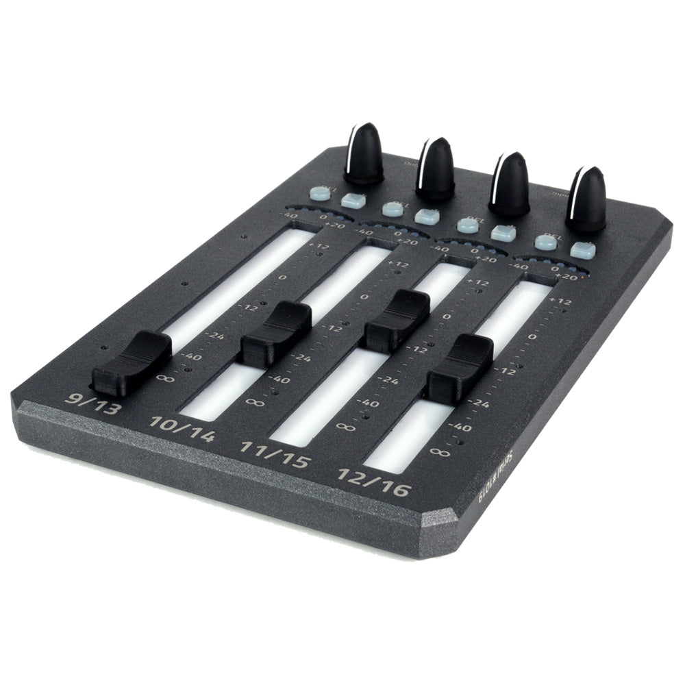 Zaxcom Aria-4 - 4-Fader Control Surface Expansion for Nomad or Nova Series