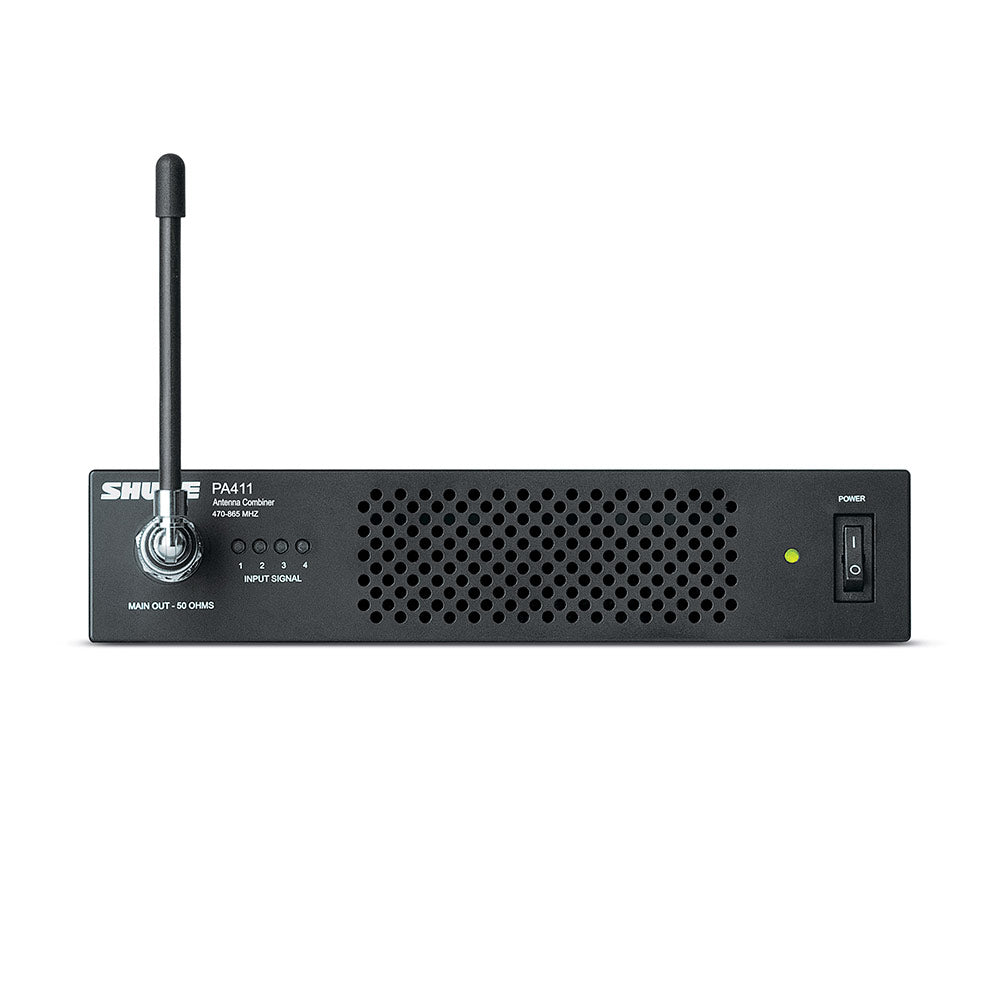 Shure PA411 Four Port Antenna Combiner for PSM300 Systems