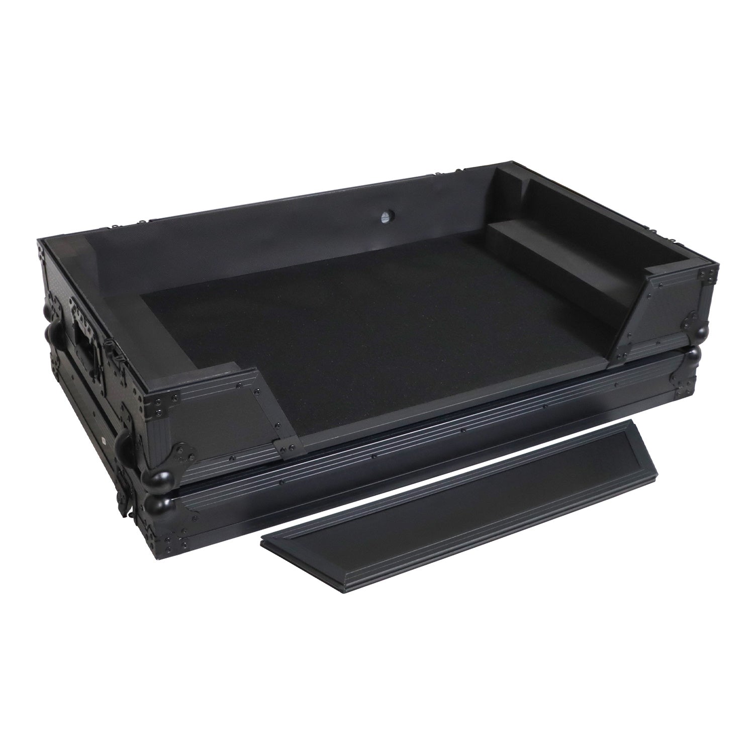 ProX XS-XDJAZWBL - ATA Flight Case For Pioneer XDJ-AZ DJ Controller with 1U Rack Space and Wheels - Black