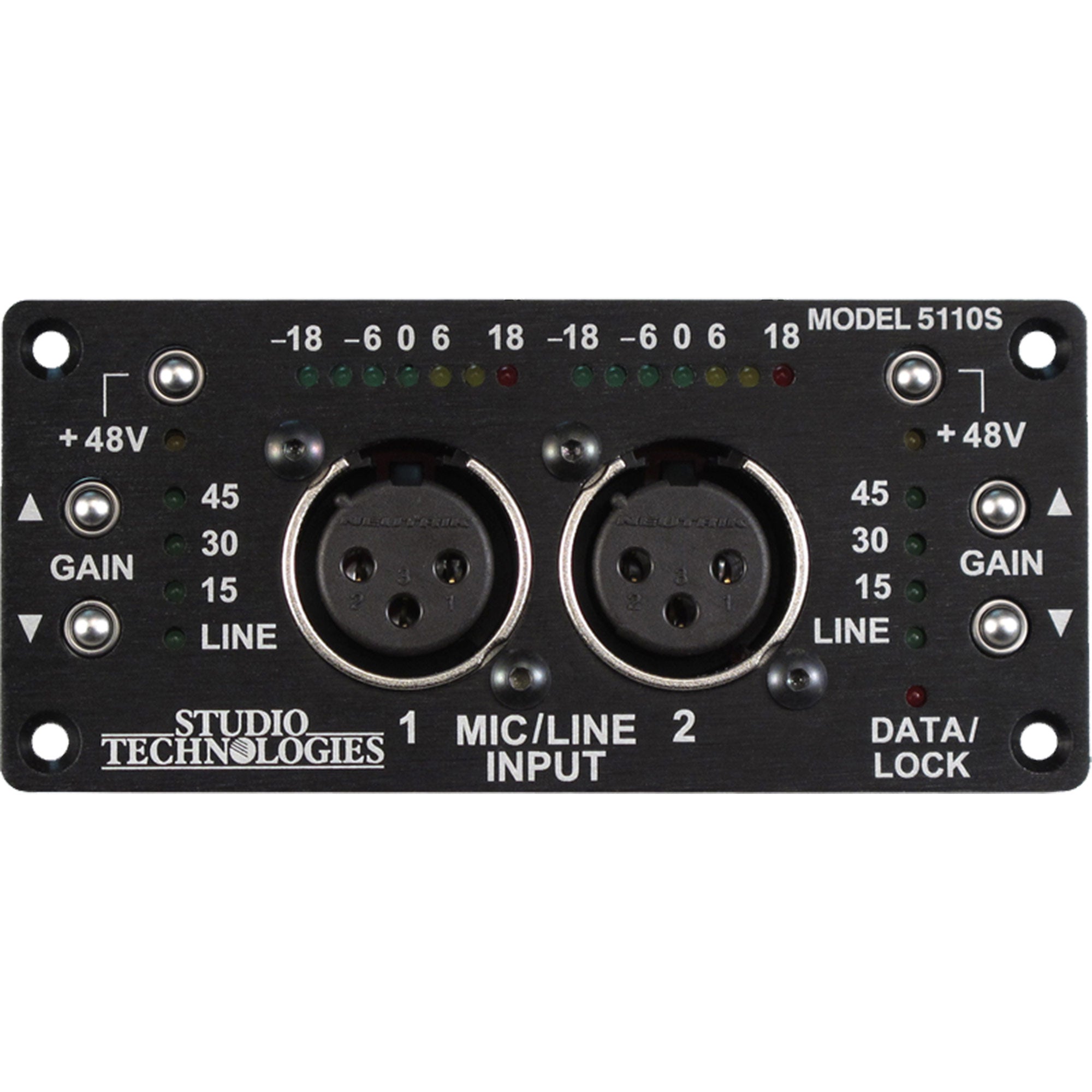 Studio Technologies Model 5110E-ND - Mic/Line Input Module (EBU Version / No Digital Outputs)