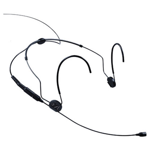Sennheiser HSP2-EW-3 Head-Worn Omni Condenser Microphone with 1/8" (3.5mm) Mini Connector - Black