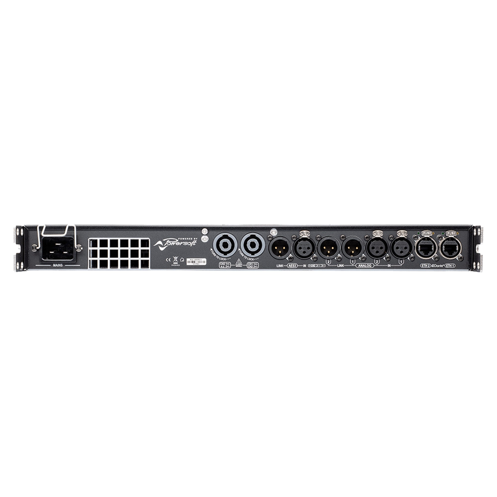 Powersoft T902 - 8000W / 2-Channel High-Performance Amplifier with DSP and Dante