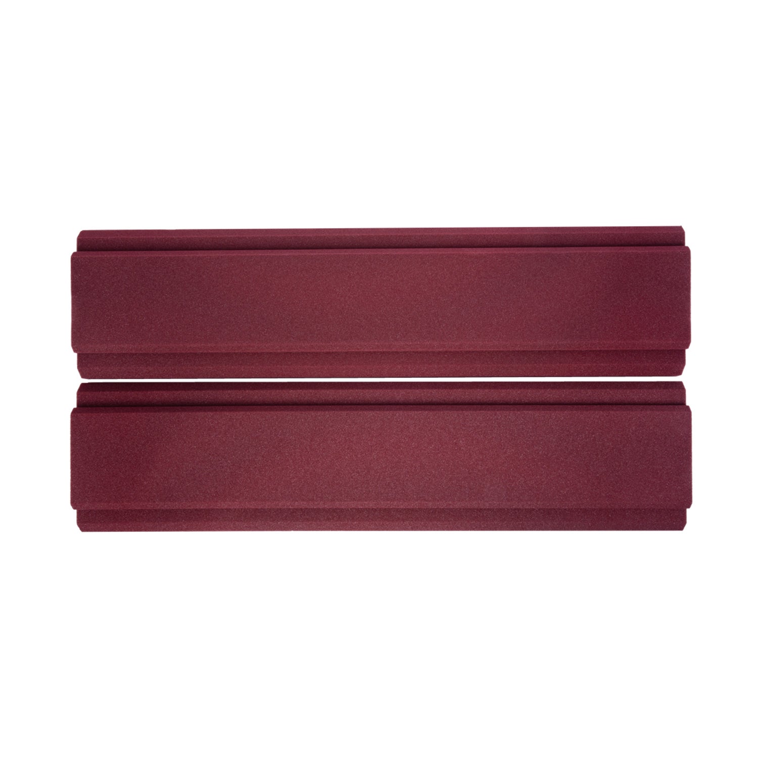 Auralex Studiofoam Royale - WaveCave 1x4 Foot Absorption Panels (Burgundy / Box of 2)