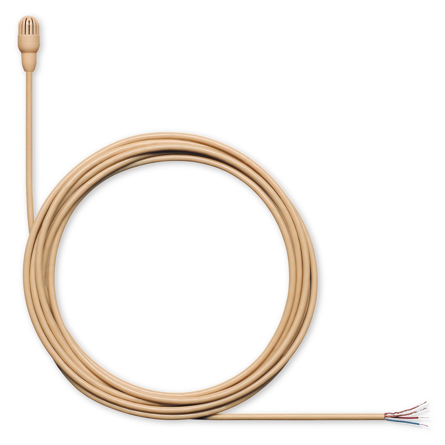 Shure TwinPlex TL47T/O-NC-A Subminiature Lavalier Microphone (Low Sens, No Conn, Tan)